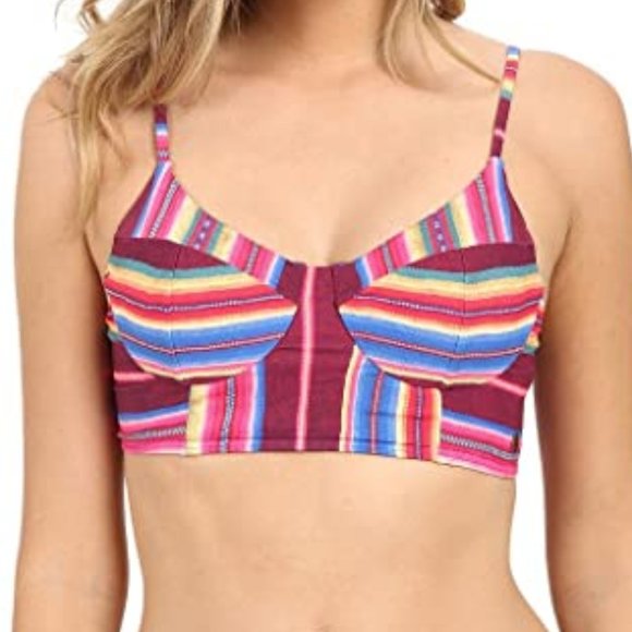 Billabong Other - Billabong  Meshin with You Crop Bikini Top Medium